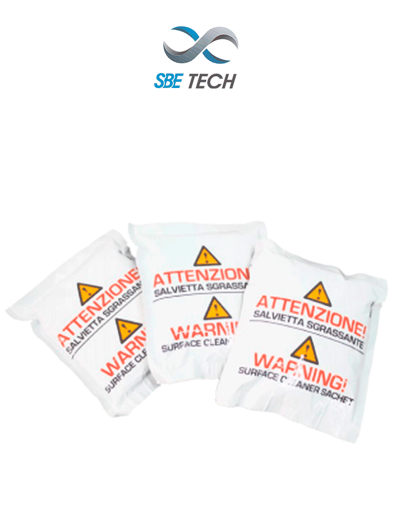 SBETECH SBE-F10 – Toallitas Húmedas, paquete con 5 piezas. SBT1940029