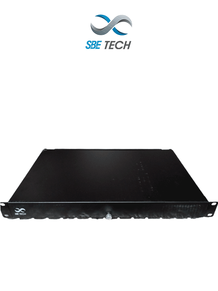 SBETECH SBE-DFO12 – Distribuidor de Fibra Óptica recibe hasta 12 acopl