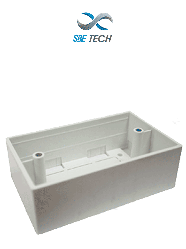 SBETECH CUNIV2 – Caja universal de PVC 2X4 Gama económica Fácil instal SBETECH CUNIV2 – Caja universal de PVC 2X4 Gama económica Fácil instal