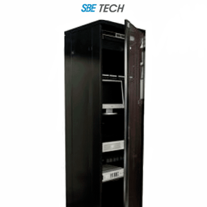 SBETECH SBE-GNL42URP600PC – Gabinete de Piso de 42 UR con puerta de cr SBETECH SBE-GNL42URP600PC – Gabinete de Piso de 42 UR con puerta de cr