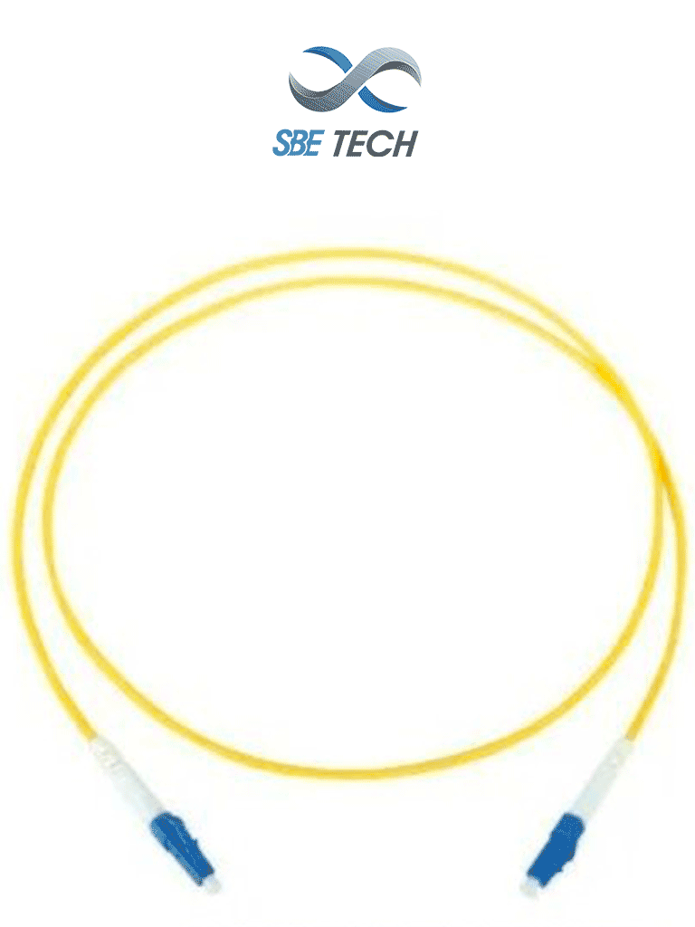 SBETECH JUMLCLC2MSM- Jumper LC-LC SM 9 125 simplex 2mm de 2 metros, UP SBETECH JUMLCLC2MSM- Jumper LC-LC SM 9 125 simplex 2mm de 2 metros, UP