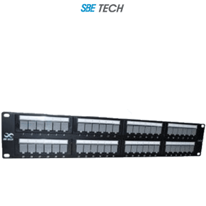 SBETECH PPC648P – Panel de parcheo categoría 6 con 48 puertos, cumple SBETECH PPC648P – Panel de parcheo categoría 6 con 48 puertos, cumple
