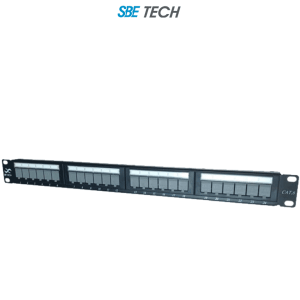 SBETECH PPC624P – Panel de parcheo categoría 6 24 puertos. SBT1620002 SBETECH PPC624P – Panel de parcheo categoría 6 24 puertos. SBT1620002