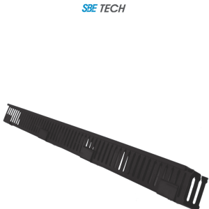 SBETECH OV20UR – Organizador de cable vertical de 20 UR con PVC negro SBETECH OV20UR – Organizador de cable vertical de 20 UR con PVC negro
