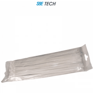 SBETECH CN48X450 – Cincho sujetacable 4.8×450 mm color blanco, bolsa c SBETECH CN48X450 – Cincho sujetacable 4.8×450 mm color blanco, bolsa c