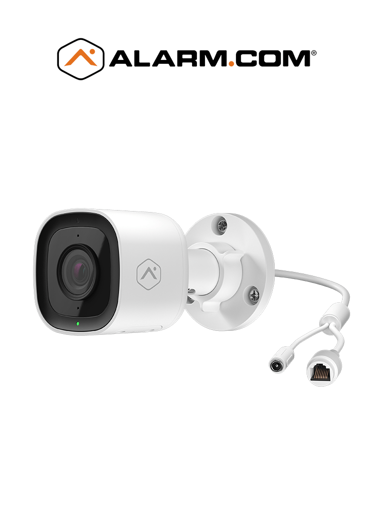 ALARM.COM ADCV727P- Camara bullet Exterior + Poe ( Pro ) + audio 2 via