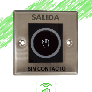 ZKTECO K11B2 – Botón de Salida sin Contacto Salidas NC y NO Rango de D ZKTECO K11B2 – Botón de Salida sin Contacto Salidas NC y NO Rango de D
