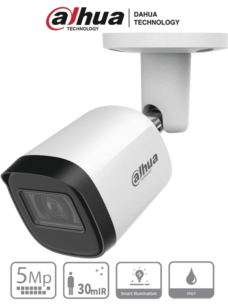 DAHUA HAC-B2A51N-U-28-S2 – Camara Bullet de 5 Megapixeles Lente de 2.8