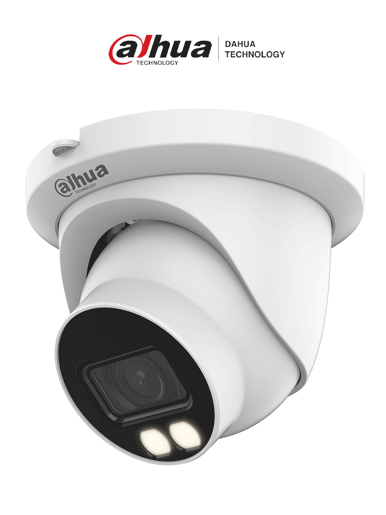 DAHUA DH-IPC-HDW5449TM-SE-LED-0280B – Cámara IP Domo FullColor 4MP, le