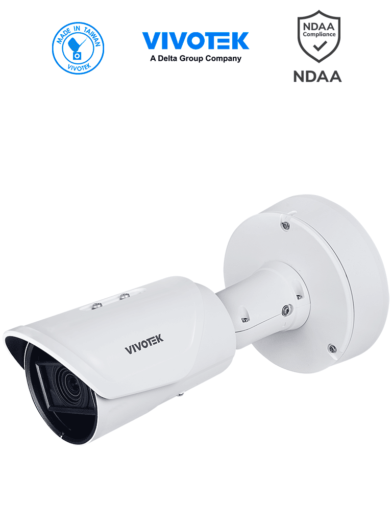 VIVOTEK IB9391-EHTV-v2 – Cámara IP Bullet Exterior 8 Megapixele 4K, Le