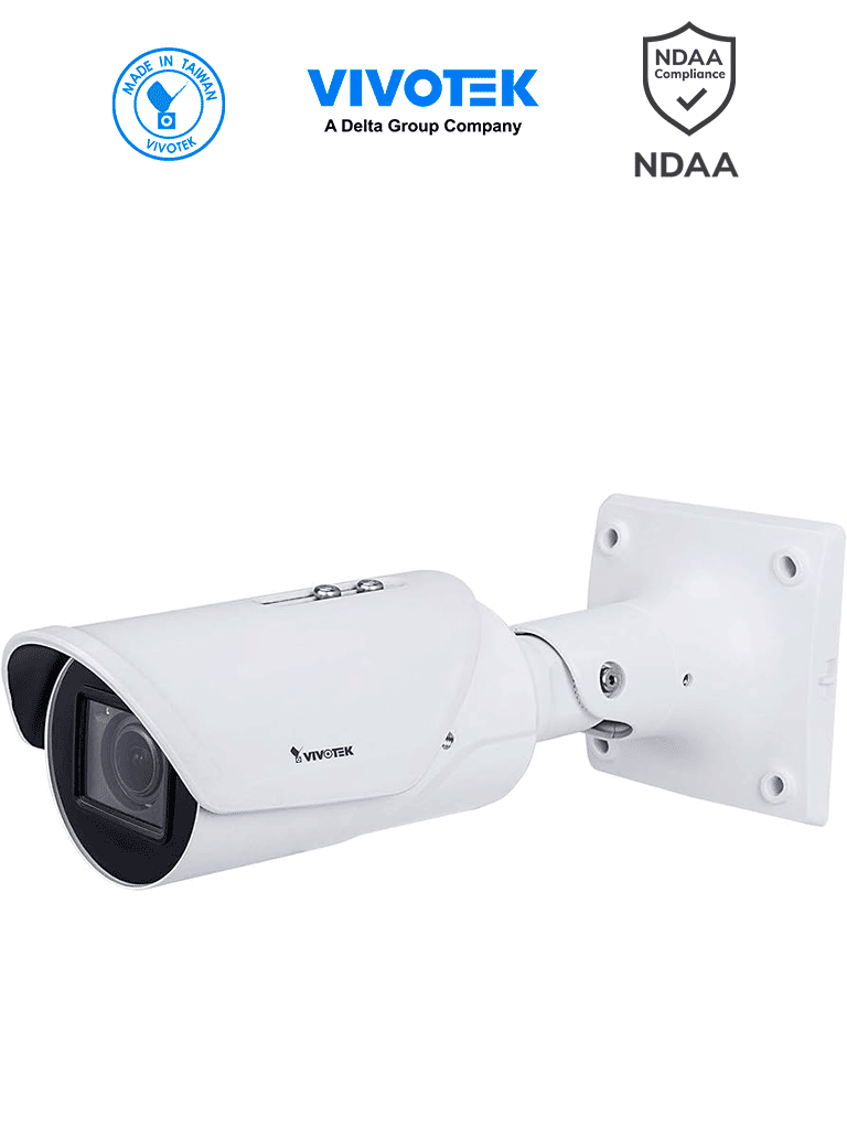 VIVOTEK IB9387-HT-A – Cámara IP bala exterior 5 MP, lente varifocal re