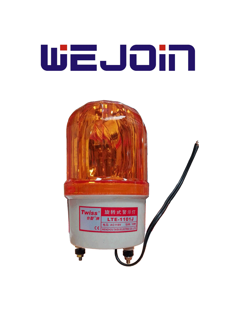 WEJOIN SECULIGHT – Luz estroboscópica giratoria Alarma audible Compati