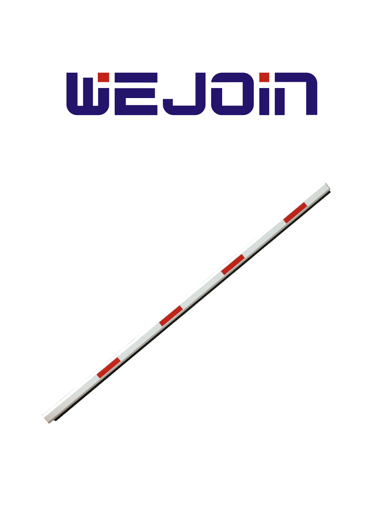 WEJOIN WJSSBM3 – Brazo Recto Octagonal de 3 metros Franjas Reflejantes