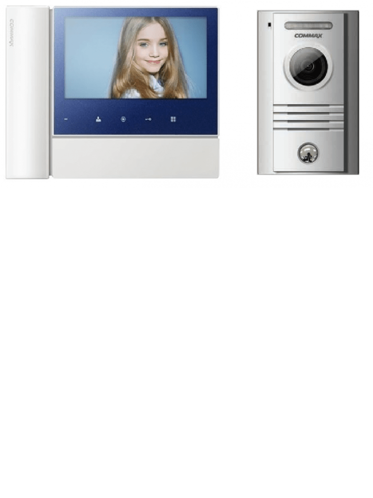 COMMAX CDV70N2DRC40KPAQ – Monitor color 7 pulgadas y frente de calle S