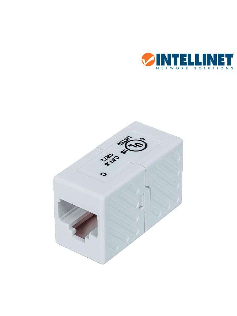 INTELLINET 504751 – Cople CAT 6 Modular Blanco. ITL1610002 – 39984