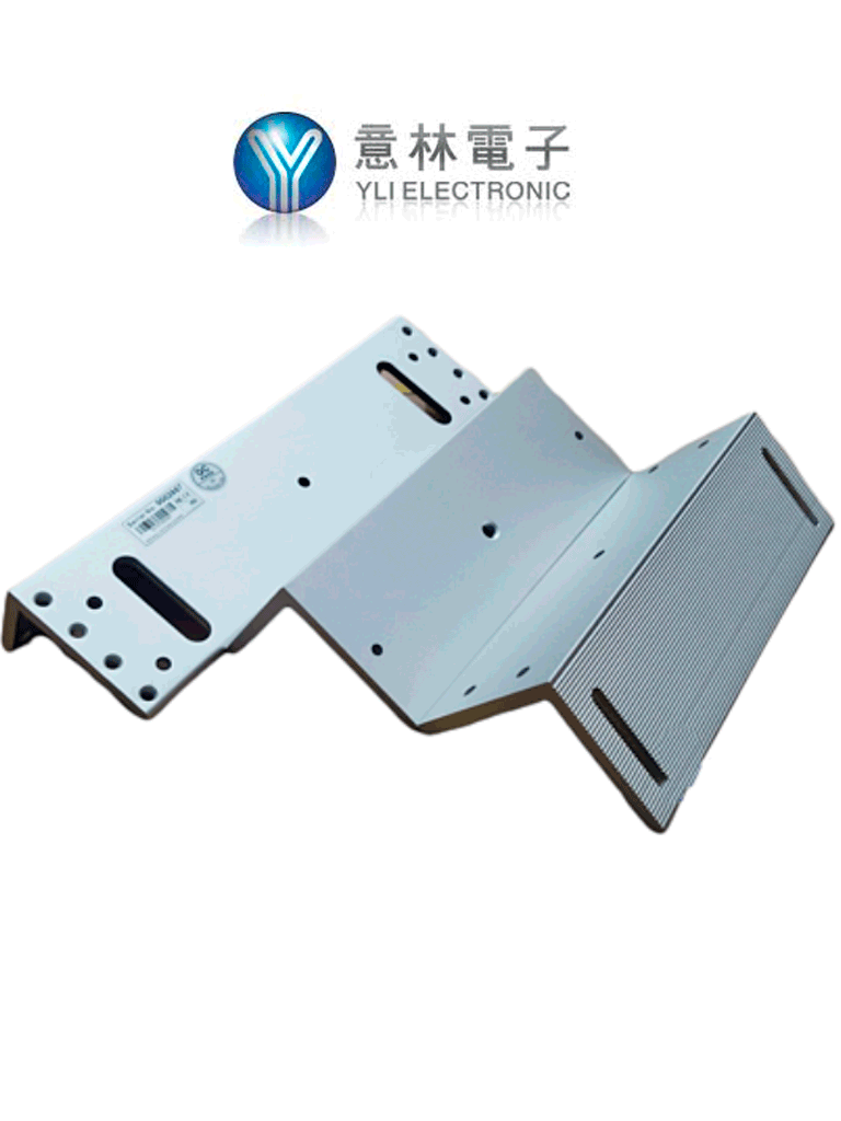 YLI MBK500NZL – Soporte tipo ZL para Cerradura Magnética YM500N y YM50