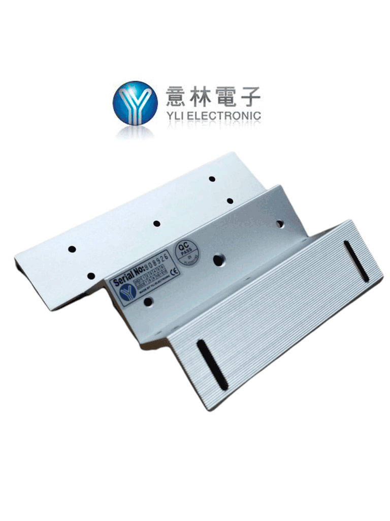 YLI MBK180ZL – Soporte de fijacion de electroiman para puerta con aper