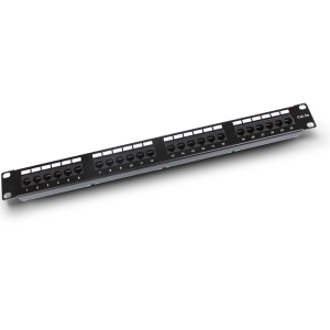 SAXXON P19724N5 – Patch Panel 24 puertos CAT 5E 19 Pulgadas Montaje en SAXXON P19724N5 – Patch Panel 24 puertos CAT 5E 19 Pulgadas Montaje en