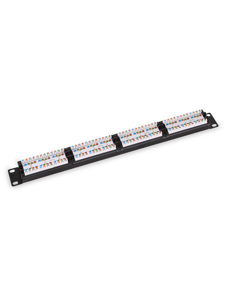 SAXXON P19748N5 – Patch Panel 48 puertos CAT 5E 19 Pulgadas Montaje en SAXXON P19748N5 – Patch Panel 48 puertos CAT 5E 19 Pulgadas Montaje en