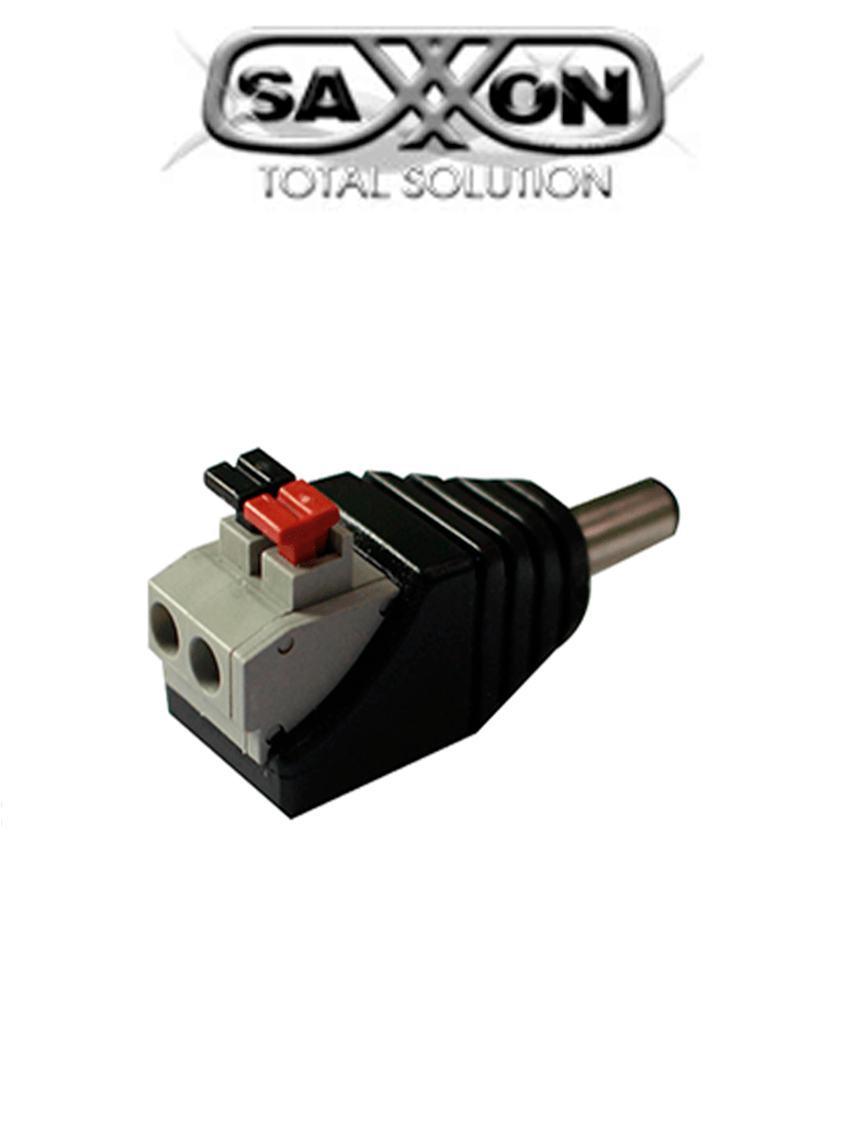 SAXXON PSUBR16H – Bolsa de 10 Adaptadores Macho tipo Jack Polarizado d