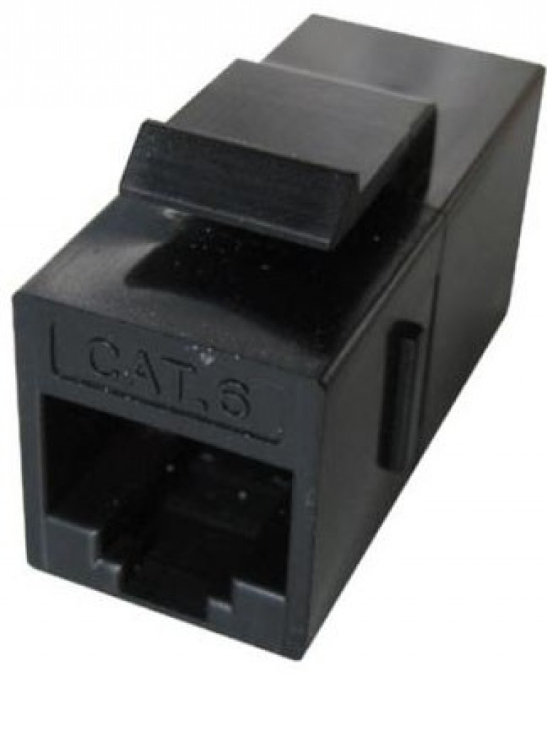 TVC aC5U6RJ45BKS – Cople UTP CAT 5E Para cable UTP Color negro. 37260 TVC aC5U6RJ45BKS – Cople UTP CAT 5E Para cable UTP Color negro. 37260