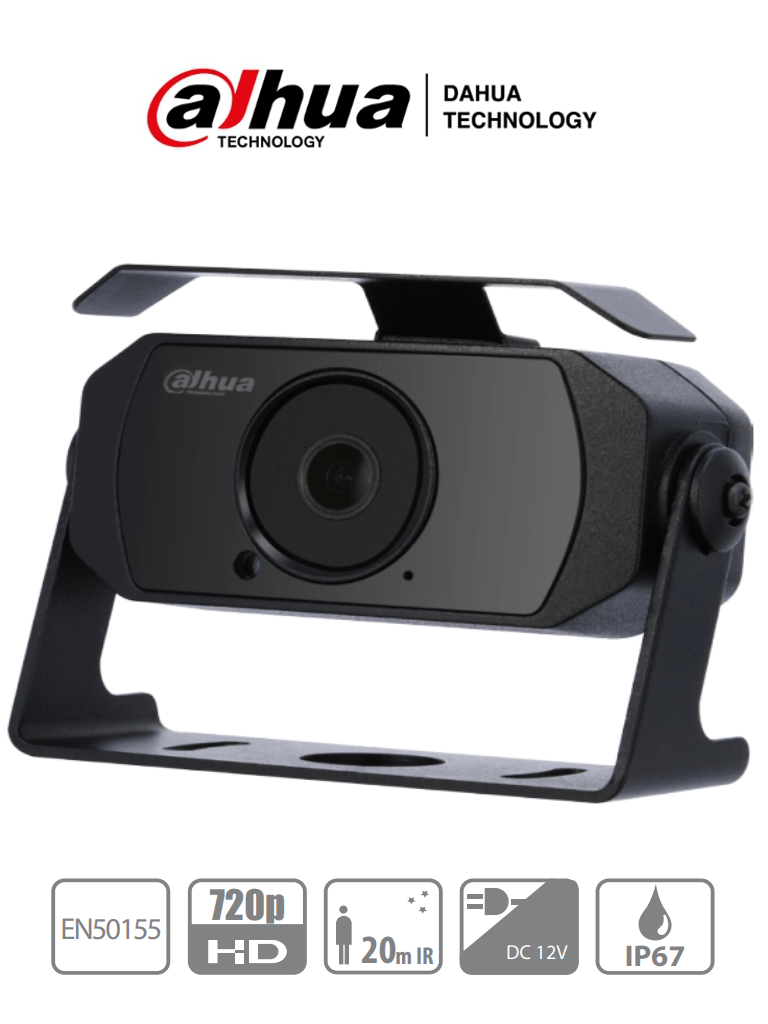 DAHUA HAC-HMW3100 – Camara Cubo Especial para DVR movil 720p Lente 2.8