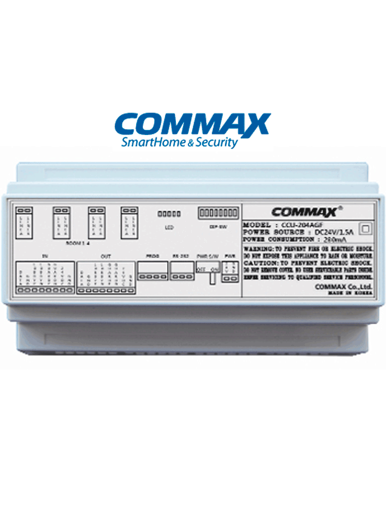 COMMAX CCU204AGF – Distribuidor para panel de audio modelo DR2AG, cone