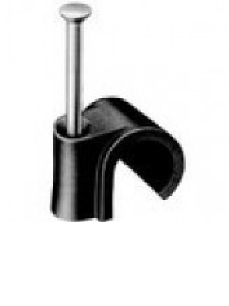 SAXXON eGRAPN8MM – Bolsa de 100 grapas de pared Color negro 8 mm. TCE3