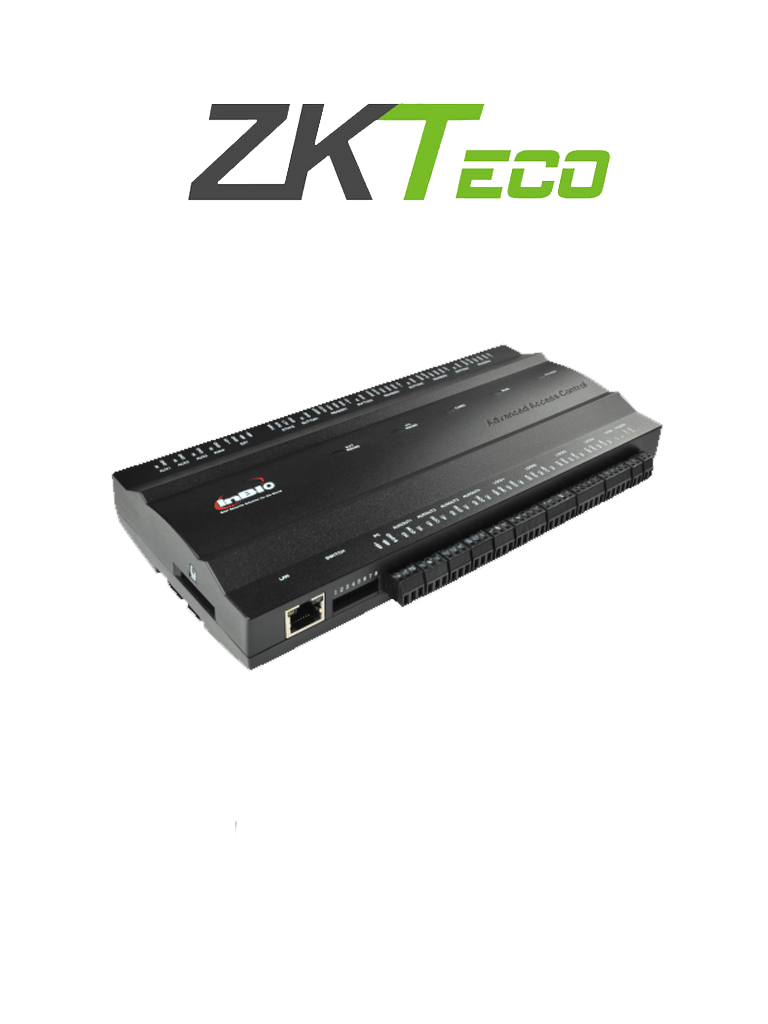 ZKTECO INBIO460 – Control de Acceso para 4 Puertas 4 Lectoras 3000 Hue