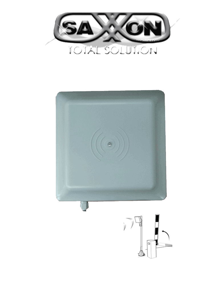 SAXXON SAXR2656 – Lectora de Tarjetas UHF para Control de Acceso Vehic
