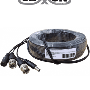 SAXXON WB0150C- Cable de 50 Metros Armado para Video y Energia Para Ca SAXXON WB0150C- Cable de 50 Metros Armado para Video y Energia Para Ca