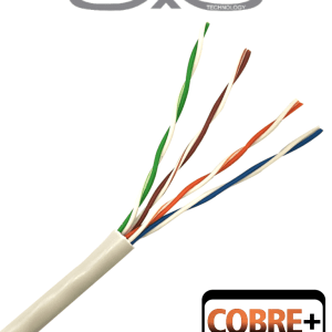 SAXXON OUTP5ECCA305BC – Bobina de Cable UTP Cat5e 305 Metros CCA Color SAXXON OUTP5ECCA305BC – Bobina de Cable UTP Cat5e 305 Metros CCA Color
