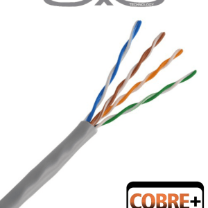SAXXON OUTP5ECCA100G- Bobina de Cable UTP Cat5e 100 Metros CCA Color G SAXXON OUTP5ECCA100G- Bobina de Cable UTP Cat5e 100 Metros CCA Color G