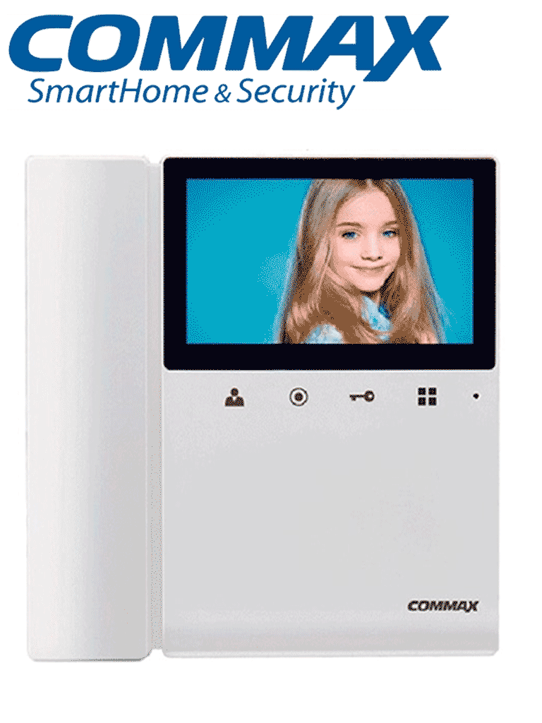 COMMAX CDV43K2 – Monitor para videoportero a color de 4.3 pulgadas con
