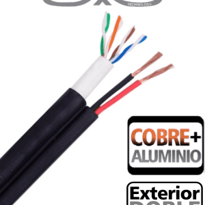SAXXON OUTP5ECCAEXT2E – Bobina de Cable UTP Cat5e Siames 305 Metros Us SAXXON OUTP5ECCAEXT2E – Bobina de Cable UTP Cat5e Siames 305 Metros Us