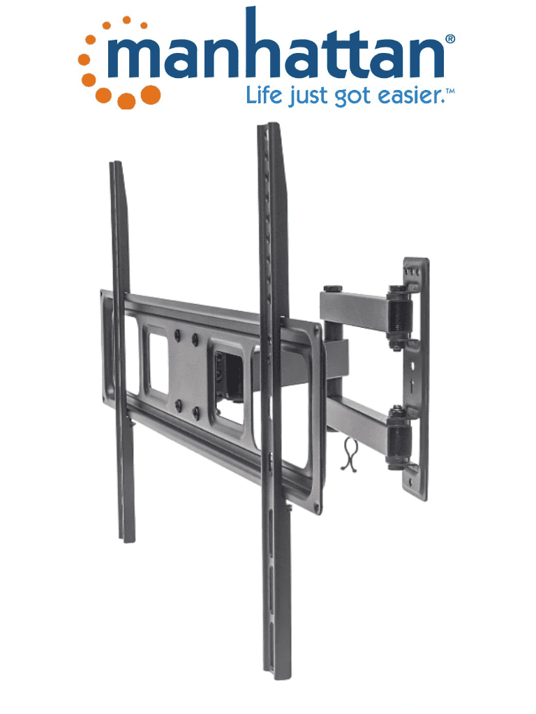 MANHATTAN 461337 – Soporte de Pared para Pantallas de 37 a 70 Pulgadas