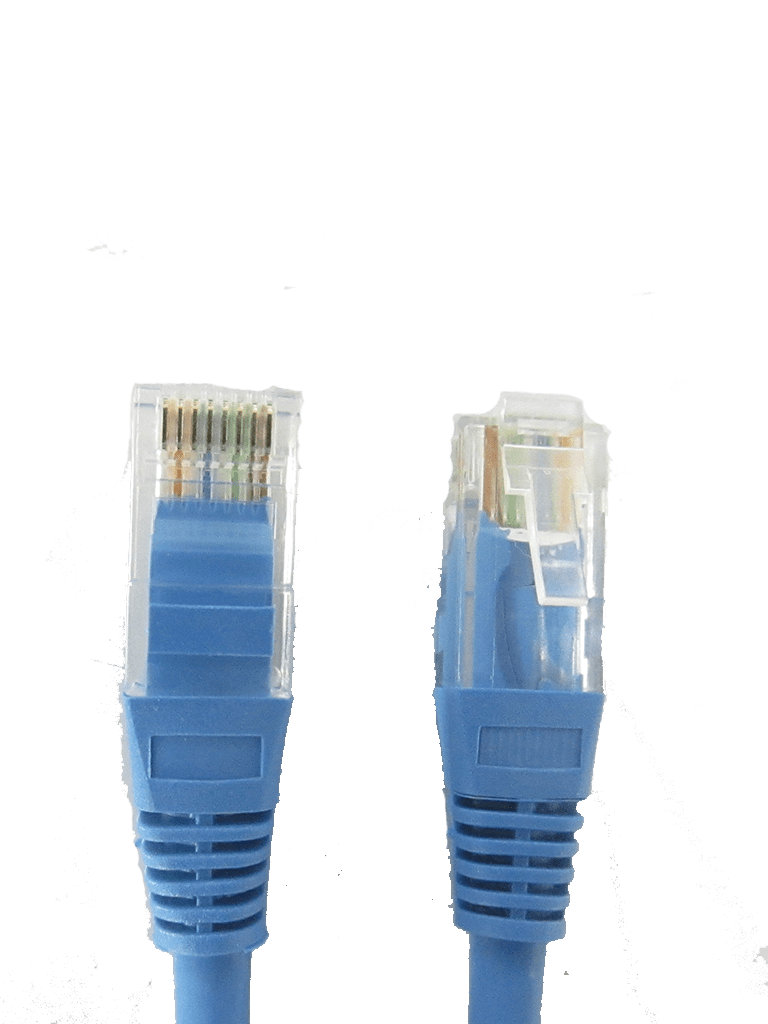 SAXXON P63UA – Cable patch cord UTP 3 metros CAT 6 Color azul. TCE1190