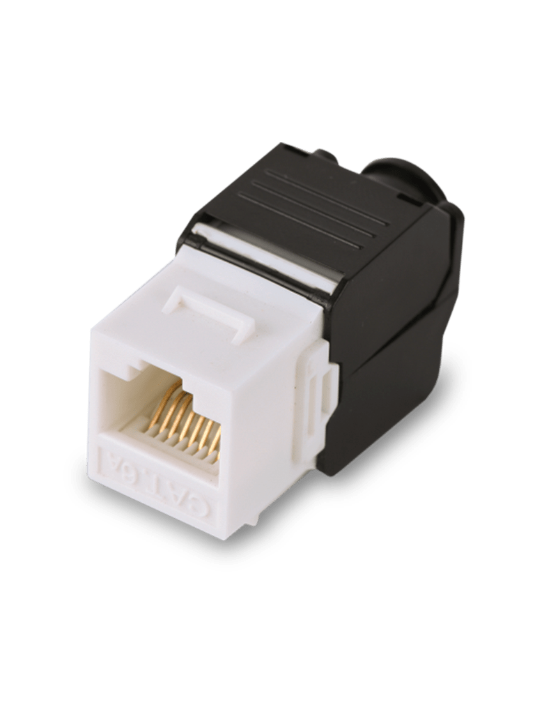 SAXXON M242C6A – Modulo jack keystone RJ45 Armado sin herramienta 8 Hi