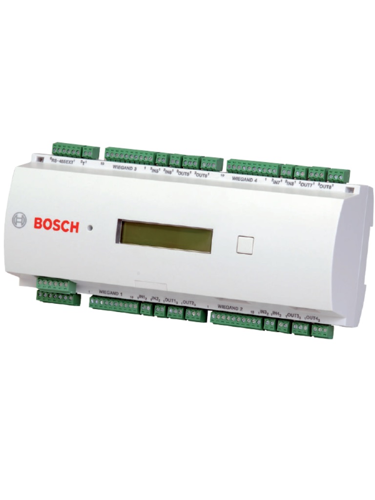 BOSCH A_APCAMC24R4CF – Control de acceso 4 Lectoras RS485 8 Entradas 8
