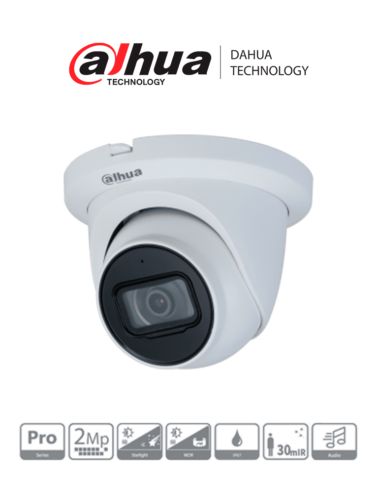 DAHUA DH-HAC-HDW2241TMQN-A – Cámara Domo de 2 Megapixeles Super Adapt