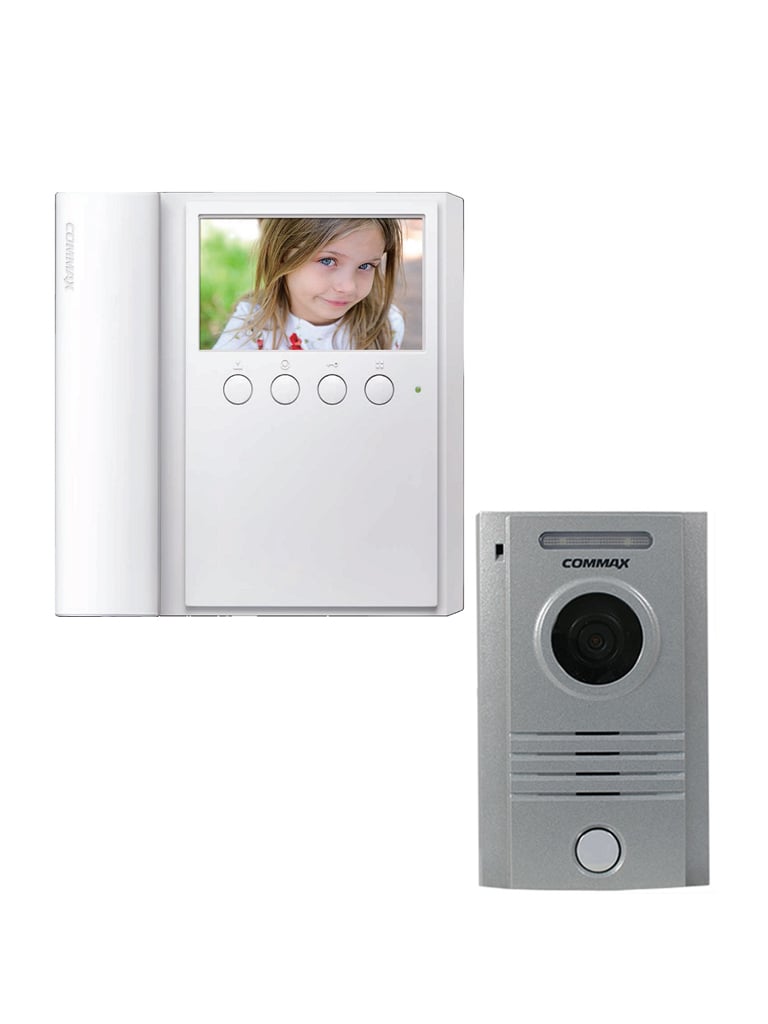 COMMAX CMV43APACK – Paquete de Videoportero que incluye frente de call