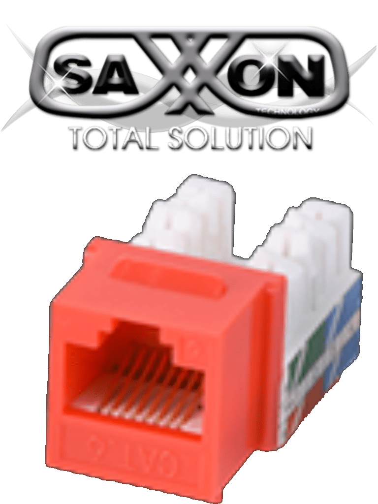 SAXXON M2656AR – Modulo jack keystone RJ45 8 Hilos CAT 6A Compatible c