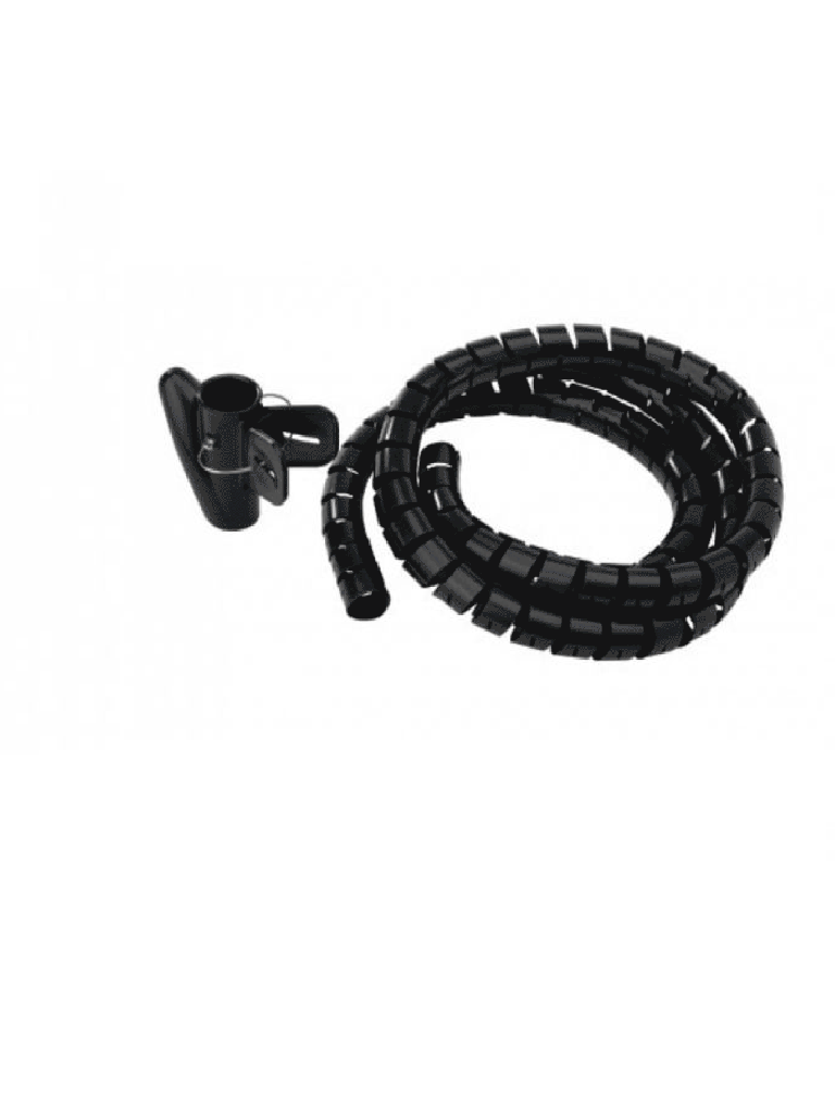 TVC 400-200N Organizador de Cable Espiral Color negro 1.5m Rollo Diáme