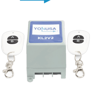 YONUSA KL2V2 – Modulo de mando receptor y dos transmisores compatible YONUSA KL2V2 – Modulo de mando receptor y dos transmisores compatible
