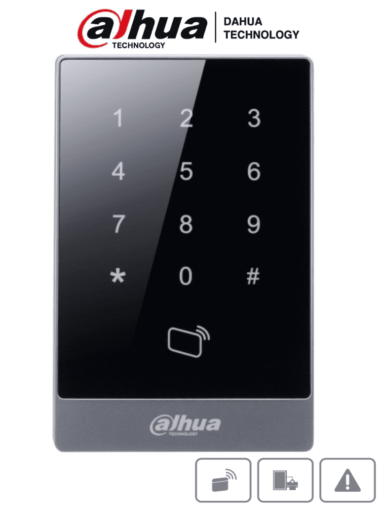 DAHUA ASR1101A – Lectora de Tarjetas MiFare con Teclado Touch para Pas