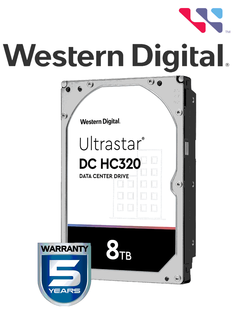 WESTERN HUS728T8TALE6L4 – Disco duro de 8 TB HC320 Serie ULTRASTAR Rec WESTERN HUS728T8TALE6L4 – Disco duro de 8 TB HC320 Serie ULTRASTAR Rec