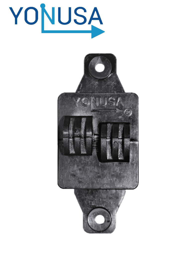 YONUSA AP101 – Aislador de paso cuadrado para cercas electricas, mater