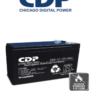CDP – B-12 9 SLB 12-9 – Bateria de respaldo 12V a 9A Libre de mantenim CDP – B-12 9 SLB 12-9 – Bateria de respaldo 12V a 9A Libre de mantenim