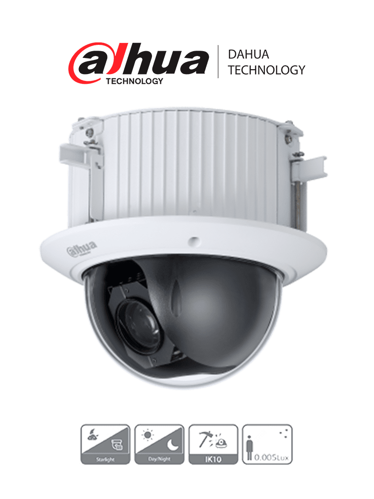 DAHUA DH-SD52C225-HC-LA – Cámara Domo PTZ de 2 Megapíxeles 1080p 25x d