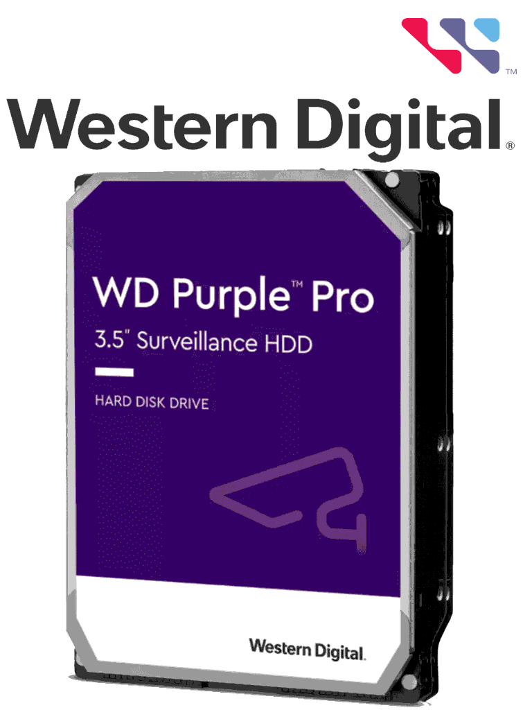 WESTERN DIGITAL WD121PURP – Disco Duro 12 TB Serie Purple PRO 3.5 SATA WESTERN DIGITAL WD121PURP – Disco Duro 12 TB Serie Purple PRO 3.5 SATA